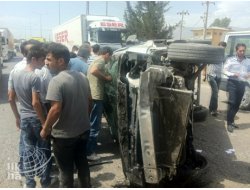 Silopi'de Trafik Kazası:1 Yaralı