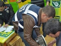 Şanlıurfa'da bahis operasyonu