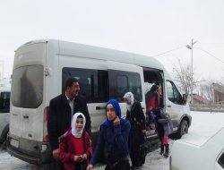 Siyer sınavına girmek için 70 kilometre yol katettiler