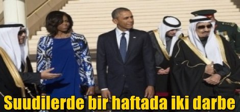 Suudilerde bir haftada iki darbe