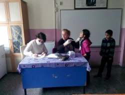 Öğrenciler diş taramasından geçirildi