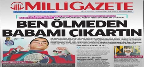 Ben Ölmeden Babamı Çıkartın