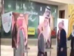 Krala ulaşamayanlar maketlere taziyelerini sundular!