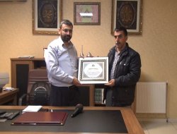 Peygamber Sevdalılarından Rehber TV’ye teşekkür ziyareti