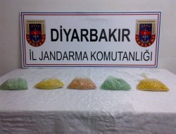 Diyarbakır’da hap operasyonu