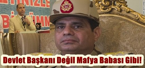 Devlet Başkanı Değil Mafya Babası Gibi!