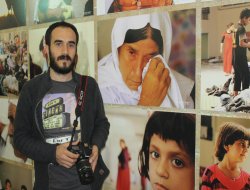 Genç gazeteciden fotoğraf sergisi
