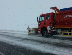 Bingöl’de yoğun kar yağışı hayatı olumsuz etkiliyor