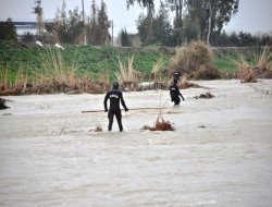 Mersin’de bir kişi akıntıya kapılarak kayboldu