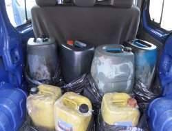 Mardin'de kaçak akaryakıt ele geçirildi