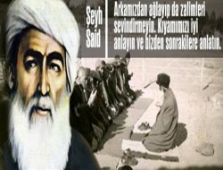 72 STK’dan Şeyh Said yürüyüşü