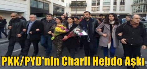 PKK/PYD'nin Charli Hebdo Aşkı