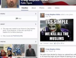 3 Müslüman gencin katiline ürküten destek