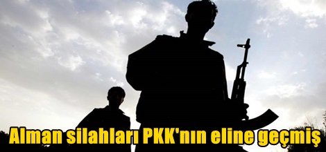 Alman silahları PKK'nın eline geçmiş