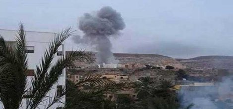 Mısır uçakları Libya'yı vurdu