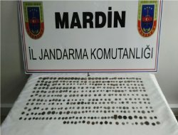 Mardin’de 370 adet Bronz sikke ele geçirildi