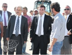 Bakan Yılmaz Bingöl Havaalanında İncelemelerde Bulundu