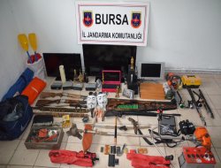 Bursa’da hırsızlara yönelik operasyon