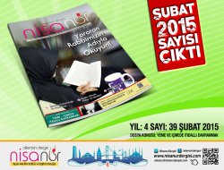 Nisanur Dergisi Şubat 2015 Sayısı Çıktı