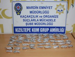 Mardin’de uyuşturucu maddesi ele geçirildi
