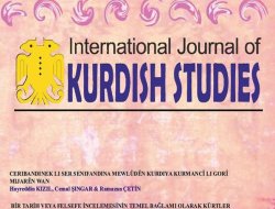 Türkiye'de çok dilli Kürtçe Akademik Dergisi yayına girdi