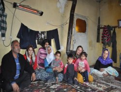 Batman’da 15 nüfuslu ailenin yaşam mücadelesi