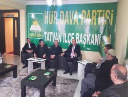 AK Parti’den HÜDA PAR’a ‘Nezaket’ ziyareti