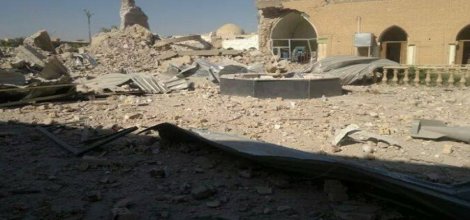 IŞİD, Anbar'daki Hazreti Ömer Camii'ni bombaladı!