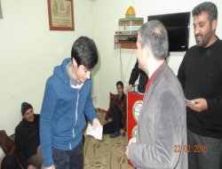 Hayrın Yolcuları Derneği düzenlediği yarışmanın ödüllerini verdi