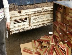 Mardin’de kaçak sigara ele geçirildi