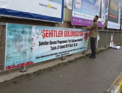 Sancaktepe’de 'Şehitler Gecesi' programı düzenlenecek