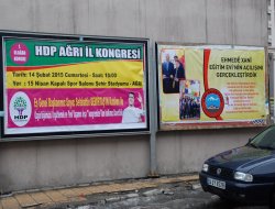 DBP'li Ağrı belediyesinden bilboard engeline ilginç savunma video