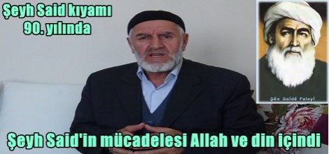 “Muhakkak ki mücadelem Allah ve dini içindir”