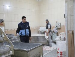Mersin Mezitli Belediyesi zabıta ekipleri fırınları denetledi