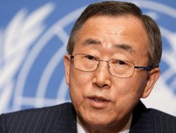 Ban Ki Moon Suudi Arabistan'da