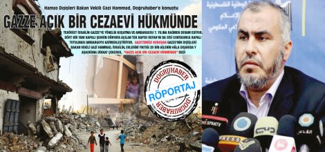 Terörist israilin Gazze'ye yönelik kuşatma ve ambargosu 7. yılında