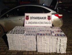 Diyarbakır’da 17 bin paket kaçak sigara yakalandı