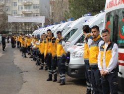 Diyarbakır'a 15 yeni ambulans