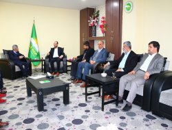 Cemal Toptancı, HÜDA PAR’ı ziyaret etti