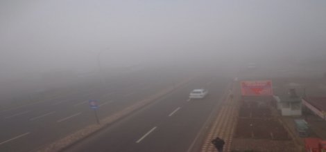 Diyarbakır’da yoğun sis
