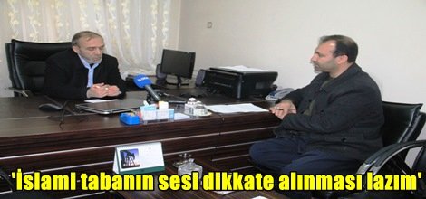“Kürt meselesine İslami bakış gereklidir”