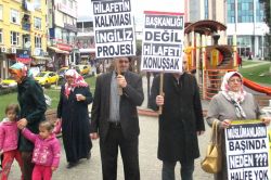 Hilafetin kaldırılması Kocaeli’nde protesto edildi