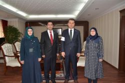 Batman Yeşilay Cemiyeti, çalışmalarını Vali Azmi Çelik’e anlattı