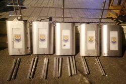 Tarsus’ta aydınlatma direklerinin kapağını çalan zanlı yakalandı