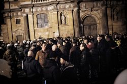 PEGİDA Flaman kolu, Belçika'nın Anvers kentinde gösteri düzenledi