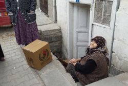 Umut Kervanı Vakfı ile Avrupa Yetim Der'den muhtaçlara yardım