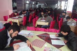 Hayrın Yolcuları Derneği sınav düzenledi