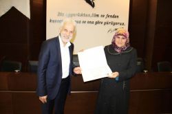 Engelli girişimcilerin sertifika sevinci