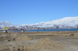 Vangölü kıyısında mesire alanı yapılıyor