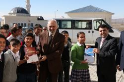 Müftü ile Milli Eğitim Müdürü’nden okul ziyareti